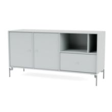 Billede af Montana Mega 200803 Skænk med ben 115,2x38 cm - 156 Oyster / Matkrom