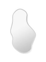 Billede af Ferm Living Pond Spejl Stor H: 110 cm - Dark Chrome 