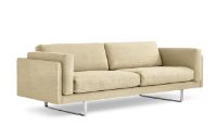 Billede af Erik Jørgensen EJ 280 2 Pers. Sofa 100 L: 240 cm - Foss 412/Børstet Krom