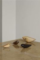 Billede af Warm Nordic Twirling Bird Medium 4,2x8,8 cm - Valnød