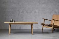 Billede af Duus & Møller Spring Sofabord L: 120 cm - Massiv eg