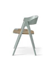 Billede af Findahl by Hammel METTE Spisebordsstol SH: 45 cm - Grønlakeret Bøg/Natur