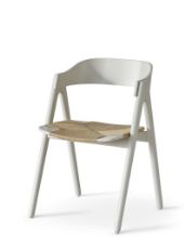 Billede af Findahl by Hammel METTE Spisebordsstol SH: 45 cm - Beigelakeret Bøg/Natur 