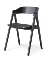 Billede af Findahl by Hammel METTE Spisebordsstol SH: 45 cm - Sortlakeret Bøg/Sort