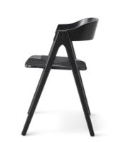 Billede af Findahl by Hammel METTE Spisebordsstol SH: 45 cm - Sortlakeret Bøg/Sort