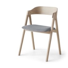 Billede af Findahl by Hammel Mette Stol SH: 45 cm - Ubehandlet Eg / Corsica30 