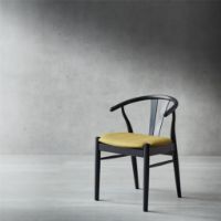 Billede af Findahl by Hammel Frida Stol SH: 46 cm - Sortlakeret Eg / Corsica160