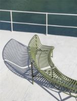 Billede af HAY Palissade Park Dining Bench In / Add On / 1 pcs. L: 159 cm - Olive  