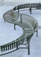 Billede af HAY Palissade Park Dining Bench Out / Add On / 1 pcs. L: 146 cm - Olive  