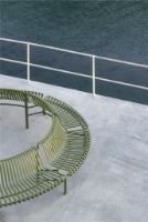 Billede af HAY Palissade Park Dining Bench Out / Add On / 1 pcs. L: 146 cm - Olive  