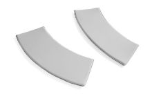 Billede af HAY Palissade Park Dining Bench Cushion / In-In / Set Of 2 L: 100 cm - Sky Grey 