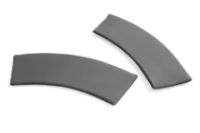 Billede af HAY Palissade Park Dining Bench Cushion / Out-Out / Set Of 2 L: 127 cm - Anthracite 