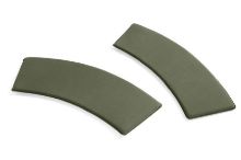 Billede af HAY Palissade Park Dining Bench Cushion / Out-Out / Set Of 2 L: 127 cm - Olive 