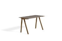 Billede af HAY CPH 90 Desk 130x65x74cm - Lacquered Solid Walnut/Lacquered Walnut Veneer