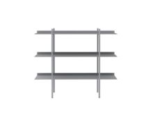 Billede af HANDVÄRK FURNITURE Phantom Shelving System Small H: 104 cm - Grå