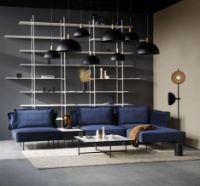 Billede af HANDVÄRK FURNITURE Phantom Shelving System Small H: 104 cm - Grå