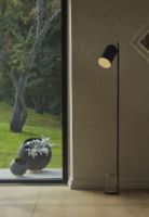 Billede af AYTM Luceo Gulvlampe Ø: 12 cm - Sort/Klar OUTLET