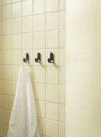 Billede af Normann Copenhagen Curve Mini Knager 2 stk H: 5,8 cm - Mat Sort 