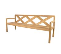 Billede af Cane-line Outdoor Grace 3 Pers. Bænk L: 210 cm - Teak