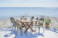 Billede af Sika-Design Georgia Garden Ofelia Stol SH: 48 cm - ALU Natur 