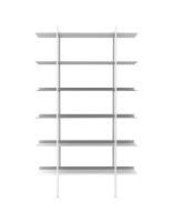 Billede af HANDVÄRK FURNITURE Phantom Shelving System Large H: 204 cm - Hvid 