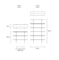 Billede af HANDVÄRK FURNITURE Phantom Shelving System Large H: 204 cm - Hvid 
