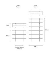 Billede af HANDVÄRK FURNITURE Phantom Shelving System Large H: 204 cm - Sort