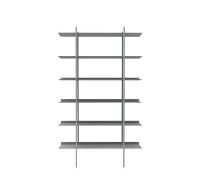 Billede af HANDVÄRK FURNITURE Phantom Shelving System Large H: 204 cm - Grå