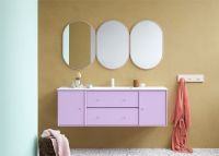 Billede af Montana Look Ovalt Spejl 46,8x69,6 cm - 156 Oyster