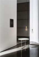 Billede af SOVET Piktor Sofabord  Ø: 55 cm - Mocha/Ceramics Polished Calacatta 