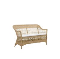 Billede af Sika-Design Georgia Garden Charlot 2 Pers. Sofa B: 134 cm - ALU Natur/CY101 White
