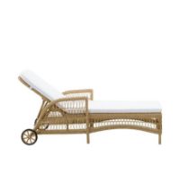 Billede af Sika-Design Georgia Garden Daisy Sunbed D: 194 cm - ALU Natur/CY101 White