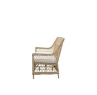Billede af Sika-Design Georgia Garden Dawn 3 pers. Sofa B: 191 cm - ALU Natur/CY101 White