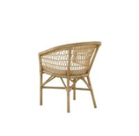 Billede af Sika-Design Georgia Garden Emma Chair SH: 45 cm - ALU Natur/CY101 White