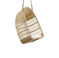 Billede af Sika-Design Georgia Garden Evelyn Swing H: 113 cm - ALU Natur/CT101 White