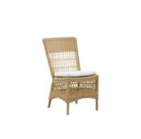 Billede af Sika-Design Georgia Garden Marie Havestol SH: 46 cm - ALU Natur/CY101 White