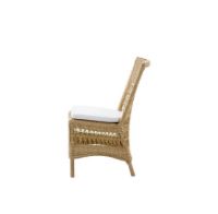 Billede af Sika-Design Georgia Garden Marie Havestol SH: 46 cm - ALU Natur/CY101 White