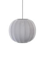 Billede af Made By Hand Knit-Wit Round Pendant Ø: 45 cm - Silver 