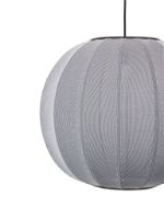 Billede af Made By Hand Knit-Wit Round Pendant Ø: 45 cm - Silver 