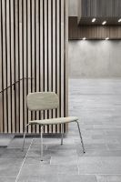 Billede af Montana Kevi 2063 Fuldpolstret Loungestol SH: 43 cm - Steelcut Trio 236/Sort Lakeret Stel