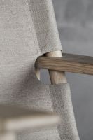 Billede af Fredericia Furniture 2031 The Canvas Chair af Børge Mogensen SH: 41,5 cm - Natur Canvas/Sæbebehandlet Eg