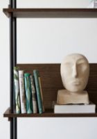 Billede af Moebe Shelving System 200x85 cm - Smoked Oak/Black
