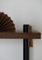 Billede af Moebe Shelving System Medium/Double 115x162 cm - Smoked Oak/Black

