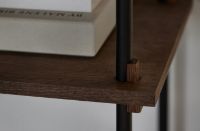 Billede af Moebe Shelving System Open Wardrobe 200x85 cm - Smoked Oak/White 