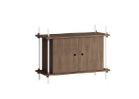 Billede af Moebe Shelving System S.65.1.B 65x85 cm - Smoked Oak/White