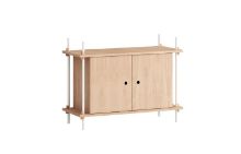 Billede af Moebe Shelving System S.65.1.B 65x85 cm - Oak/White

