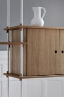 Billede af Moebe Shelving System S.65.1.B 65x85 cm - Oak/White
