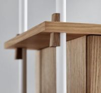 Billede af Moebe Shelving System S.65.1.B 65x85 cm - Oak/White
