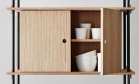 Billede af Moebe Shelving System S.65.1.B 65x85 cm - Oak/Black
