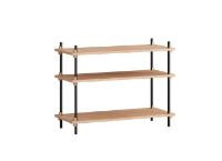 Billede af Moebe Shelving System S.65.1.A 65x85 cm - Oak/Black